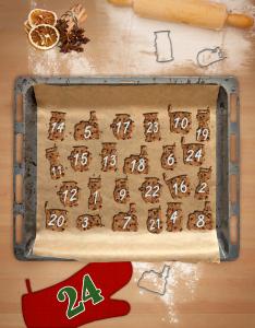 Adventskalender mit Jung Pumpen-Keksen und der Chance auf eine "goldene" U3K-Pumpe