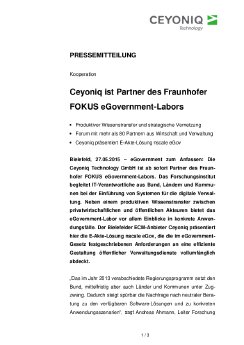15-05-27 PM Ceyoniq ist Partner des Fraunhofer FOKUS eGovernment-Labors.pdf