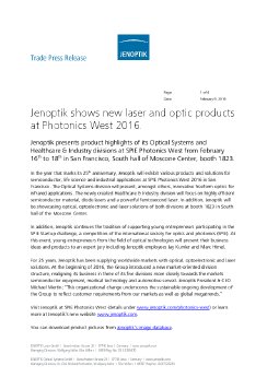 20160209_Press_Release_SPIE_PhotonicsWest_JENOPTIK.pdf