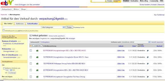 ebay screenshot