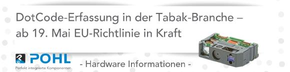 DotCode-Erfassung in der Tabak-Branche – ab 19. Mai wird es ernst
