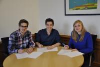 Von links nach rechts: Timo Drahn, Torben Eggerstorf, Laura Cordes / Bild: WTSH