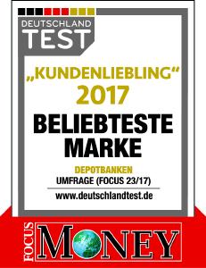 CapTrader Kundenliebling 2017