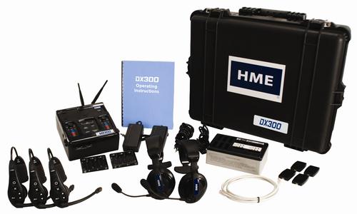 Zweikanaliges Drahtlosintercom DX-300 von HME jetzt lieferbar