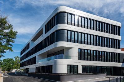 Im neuen Nationalen Centrum für Tumorerkrankungen Dresden wurde ein LW MUSEUMS TERRAZZO verlegt (© Uniklinikum Dresden/Marc Eisele)