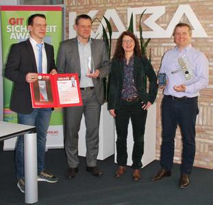 Preisverleihung GIT Award 2016 an Kaba in Dreieich