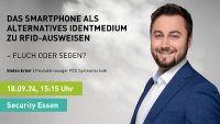 PCS Produktmanager spricht im security experts forum am 15.09.2024