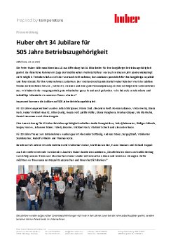 Huber PR188 - Huber ehrt Jubilare (DE).pdf