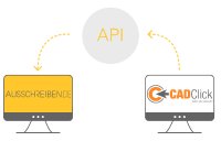 Dank der neuen Produkt-Partnerschaft zwischen AUSSCHREIBEN.DE und CADClick® werden vorhandene AUSSCHREIBEN.DE Kataloge automatisch mit CADClick® Produktkatalogen verknüpft.
