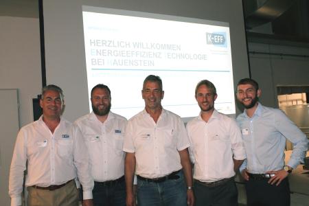 Die KEFF-Moderatoren und Joachim Hauenstein, geschäftsführender Gesellschafter der ETH-messtechnik GmbH, Fotos: KEFF