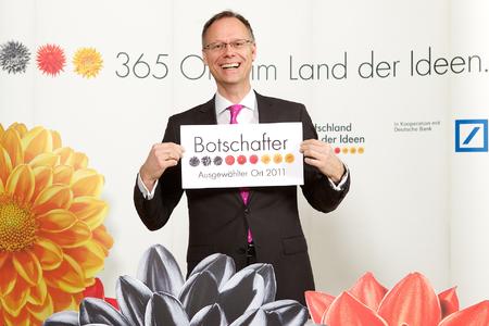 Steffen Schoch - zum 1. Januar 2012 wechselt der "Botschafter für die Region" zu Dr. Rochus Mummert. Foto: Land der Ideen