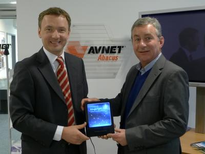 Hagen Götze, Marketing Manager, Avnet Abacus; Udo Reinhold, Managing Director, Kingbright Europe