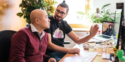 Kubernetes-Experte Alexander Nicolai Gomes im Kollegengespräch