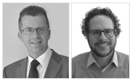 Neu bei der infoteam Software AG: Kaufmännischer Leiter Joachim Strobel, Business Segment Manager Lab Automation Alexander Brendel