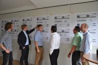 Das Projektteam von UNITY und HöRe (v.l.): Lukas Wefelmeier und Lars Biermeyer von UNITY, Marcel Höcker von HöRe, Dr.-Ing. Frank Thielemann von UNITY, Helmut Förster von HöRe und Matthias Schwarzenberg von UNITY