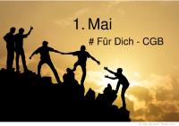 CGB-Maiaufruf Slogan