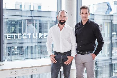 Geschäftsführung ETECTURE GmbH, Francesco Loth (links) und Stefan Dangel (rechts)