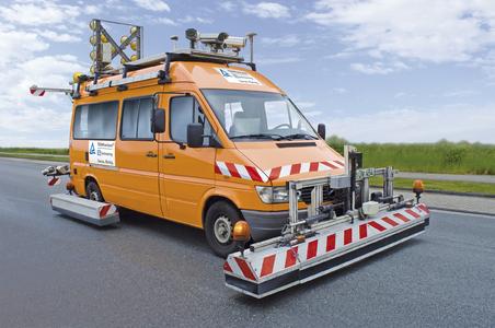 Straßenzustandserfassung mit speziellem Messsystem