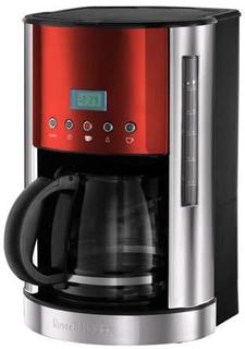 tale Glas-Kaffeemaschine rubin-rot 18626-56