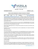 [PDF] Press Release: Vizsla Silver announces update on Royalty Spinout