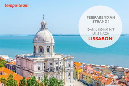 Tempo-Team Personaldienstleistungen - Stellenangebot: Ein Jahr leben und arbeiten in Lissabon.