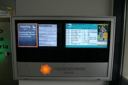 Speise- und Busfahrplan in CampusNews