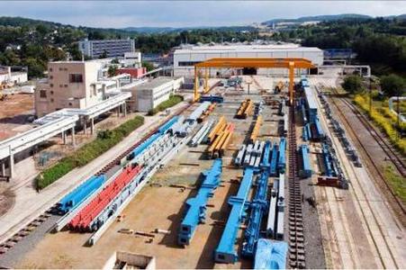 Fig. 1: Plauen Stahl Technologie GmbH, Plauen, Germany. Every year, around 20,000 tons of structural steelwork leave the production halls. For these steelwork structures, safety and quality are the top priorities