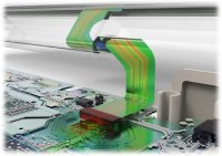 Simulation of an interboard flex cable