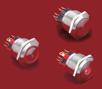 CS008, CSI008 and CSI007 Large size stainless pushbuttons