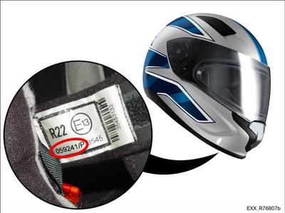 BMW Motorrad Helm Sport - Prüfnummer 059241/P