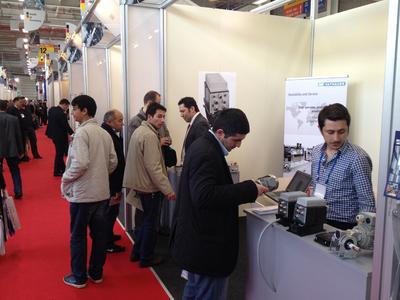 Messestand von MSF-Vathauer auf der WIN II 2012 in Istanbul