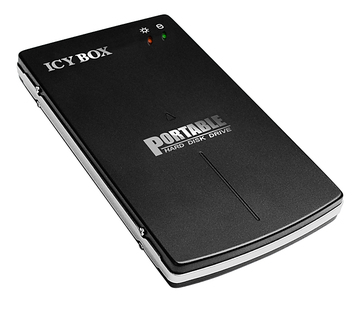 Für 2,5"-FEstplatten: ICY BOX IB-250StU3-B mit USB 3.0