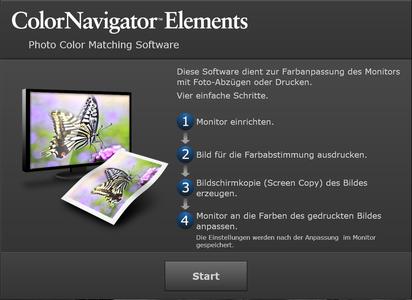EIZO ColorNavigator Elements (Deutsch)