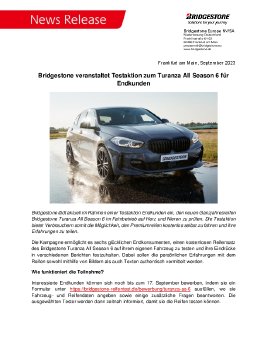 Bridgestone veranstaltet Testaktion zum Turanza All Season 6 für Endkunden.pdf