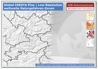 Global CRESTA Plus, Low Resolution, Weltweite Naturgefahren-Zonen