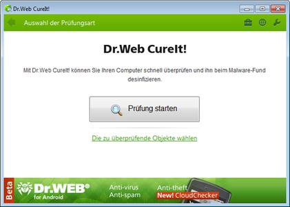 Doctor Web bringt Beta-Version von Dr.Web CureIt! 7.0