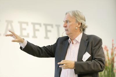 Möchte die Zusammenarbeit mit Startups kontinuierlich ausbauen: Prof. Dr.-Ing. Peter Gutzmer, Vorstand Technologie und stellvertretender Vorsitzender des Vorstands der Schaeffler AG.