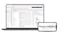 Ob im Büro, von unterwegs oder im Homeoffice: Nutzen Sie die Vorteile der qualifizierten elektronischen Signatur von metasonic® sign für Ihr Business. Mit der webbasierten Plattform haben Sie die Möglichkeit, mehrere Signaturen auf einem Dokument zu platzieren.