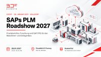 BDF EXPERTS präsentiert seine Haltestelle bei SAP's PLM Roadshow 2027