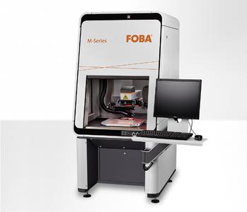 Beschriftungslaser FOBA Y.0200 mit IMP-Kamerasystem integriert in das Laserbeschriftungsgerät FOBA M2000-P |
Marking laser FOBA Y.0200 with integrated IMP vision system, integrated in a FOBA M2000-P laser marking station