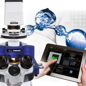 Das neue JPK NanoWizard® 4 BioScience Rasterkraftmikroskop mit ExperimentControl™ für die Steuerung über das Internet mit dem PC, Tablet oder Smartphone.