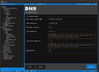 Die Collax GUI in einer Konsole in Textformat