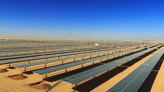 Solarpark in Egypt
