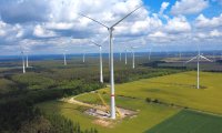 Die neue Windenergieanlage in Danna 