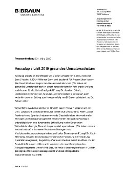2020-03-31_Geschäftsjahr 2019_Aesculap erzielt 2019 gesundes Umsatzwachs....pdf