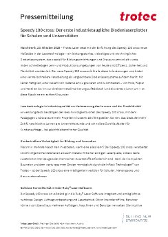Pressemitteilung_Speedy 100 cross für die Ausbildung.pdf