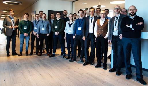 Teilnehmer am Kick-off des Forschungsvorhabens SEAMLESS (Foto: SimPlan AG)