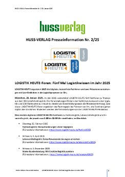 Presseinformation_2_HUSS_VERLAG_LOGISTIK HEUTE-Foren_Fünf Mal Logistikwissen im Jahr 2025.pdf