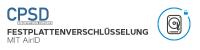 CPSD erweitert Windows BitLocker Verschlüsselung um certgate AirID Zwei-Faktor Authentisierung