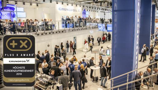 Grundfos erhält Auszeichnung für höchste Kundenzufriedenheit